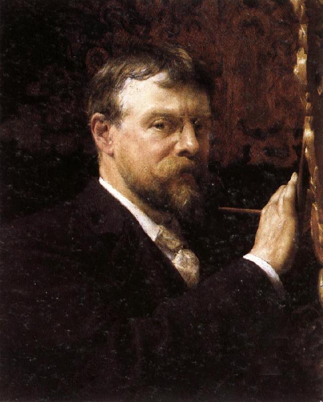Alma-Tadema, Sir Lawrence Self-Portrait oil painting image